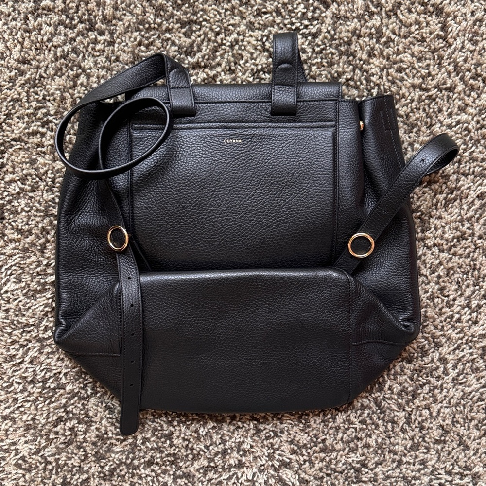 Cuyana Leather Backpack